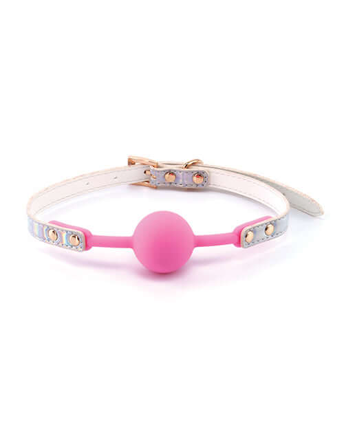 COSMO BONDAGE BALL GAG RAINBOW-0