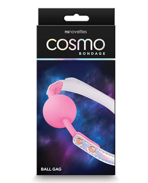 COSMO BONDAGE BALL GAG RAINBOW-1