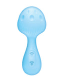 Nasstoys Sky Magic Mushroom Clitoral Vibrator Blue designed for external stimulation with a playful mushroom shape.