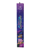 Natalie's Toy Box Hidden Treasure Metal Vibrator Grey sleek packaging design on purple background.