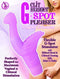 Clit Hugger G-Spot Pleaser pink vibrator for G-Spot and clitoral stimulation with ribbed design and flexible shape.