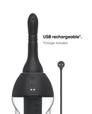 Nexus Thrusting Automatic Douche USB rechargeable device with charger included for easy cleaning and pleasure.