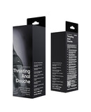 Nexus Thrusting Automatic Douche packaging showcasing remote control and features for targeted anal cleansing.