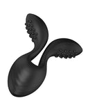 Nexus Bendz Silicone Butt Plug Small Black with flexible arms for comfortable and secure wear.