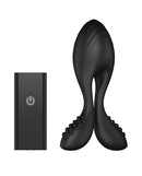 Nexus Bendz Remote Control Butt Plug Medium Black with wireless controller for flexible, comfortable pleasure.