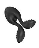 Nexus Bendz Anal Plug Vibrator Large Black showcasing its sleek design and flexible silicone arms.