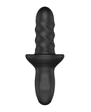 Nexus Ascend Extreme Rotating Prostate Massager Black featuring a twisting shaft for enhanced stimulation.