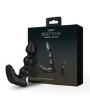 Nexus Bendz Bendable Prostate and Perineum Massager Black with remote control packaging and product design.