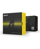 Nexus Enhance Vibrating Cock and Ball Ring Black packaging illustration on a white background.