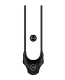 Nexus Forge Single Lasso Vibrating Cock Ring Black with adjustable slide-to-fit design for comfort and stimulation.
