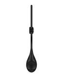 Nexus Forge Single Lasso Vibrating Cock Ring Black, adjustable vibrating ring for enhanced pleasure.