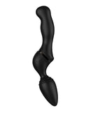Nexus Revo Twist Rotating & Vibrating Massager Black showcasing its sleek design and interchangeable features.