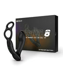 Nexus Simul8 Dual Anal and Perineum Cock and Ball Ring Black with stroker edition packaging.