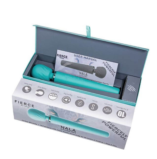 NALA 10 FUNCTIONS POWERFUL WAND - BLUE-3
