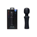 Nu Sensuelle Adore XRL8 Vibrating Wand with Heat Black in packaging, showcasing ergonomic design and customizable features.