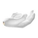 2 Fingers G-spot Clitoral Stimulator in a sleek white design, mimicking a realistic hand for intimate stimulation.