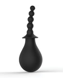 Curious Intimate Anal Cleanser Silicone Douche and Enema with smooth silicone tip and bubble-shaped nozzle.