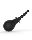 Curious Intimate Anal Cleanser Silicone Douche and Enema with a smooth silicone tip and bubble-shaped nozzle.