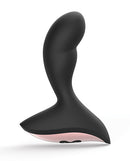 Thrillz Sec Bro Silicone Prostate Massager with Remote in black, designed for targeted prostate stimulation.