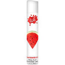 Wet Flavored Juicy Watermelon Lubricant 1 Fl Oz bottle with watermelon design for pleasurable experiences.