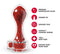OH MY GEM LUSTRE RED-4
