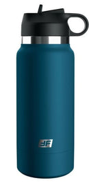 PDX PLUS Fuck Flask Private Pleaser - Discreet Blue Stroker Bottle for Realistic Feel and Privacy