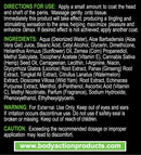Directions and ingredients for Hempleasure for Men Arousal Cream 0.5 Oz, a stimulating cream for enhanced pleasure.