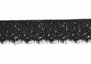 Ouch Mystere Lace Mask Black - elegant black lace with intricate design for a seductive sensory experience.