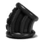 BENT-1 CURVED BALLSTRETCHER OXBALLS SILICONE SMOOSH BLK (NET)-0