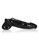 Oxballs Daddy Cocksheath Black, a fleshy sheath designed for enhanced size and comfort during play.