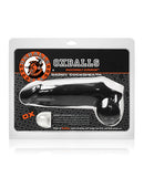 Oxballs Daddy Cocksheath Black packaging showing its hefty, fleshy design for enhanced play.