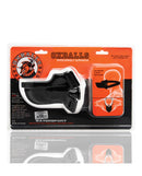 Oxballs Watersport Strap on Gag Black in packaging with adjustable neoprene straps for optimal fit.