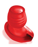 Oxballs Glowhole 2 LED Hollow Butt Plug Large Red for enhanced pleasure and visual appeal with its glowing LED feature.