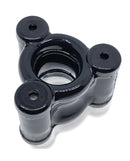 Oxballs Buzz Squeeze Ballstretcher Vibe Black - close-up of the black TPR material and design.
