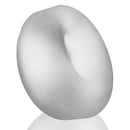 Oxballs Bigger OX Cock Ring Clear Ice, soft and stretchy silicone cock ring for comfortable all-day wear.