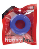 Hunky Junk HUJ C-Ring in Cobalt Blue by Oxballs in packaging