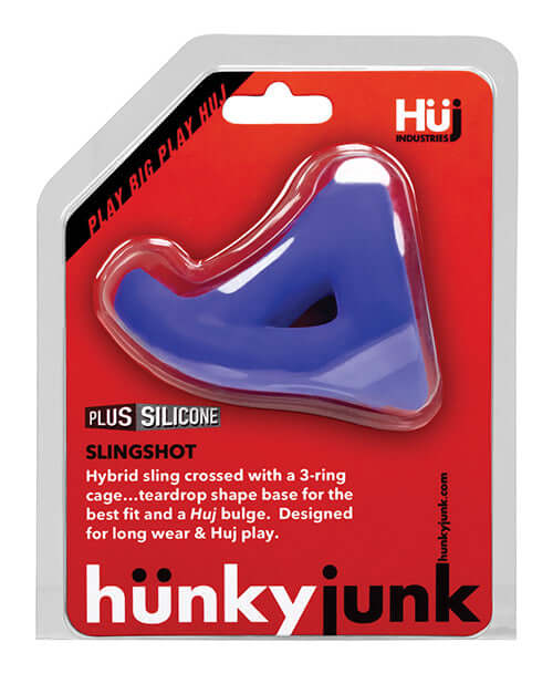 HUNKYJUNK SLINGSHOT 3-RING TEARDROP COBALT (NET)-2