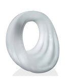 Hunky Junk Expander Slimmer Scoop Cockring Clear Steam with a slim-fit scoop design and velvety finish.