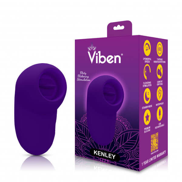 KENLEY VIOLET INTENSE FLICKERING FINGER VIBE-3