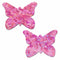 Pastease Butterfly Shattered Disco Ball Pink Pasties, sparkly butterfly design for playful nipple coverage.