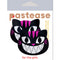 PASTEASE BLACK & PINK CHESHIRE KITTY CAT-1