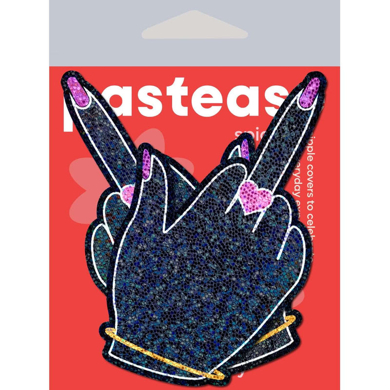 PASTEASE GLITTERING F YOU LADY HANDS-2