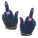 PASTEASE GLITTERING F YOU LADY HANDS-0
