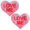 PASTEASE LOVE ME HEART PINK-0