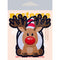 Cute reindeer pasties with red nose and antlers, festive holiday nipple pasties by Pastease in glitter velvet design.