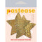 Pastease Rockstar Gold Glitter Star Pasties packaging, featuring gold star-shaped pasties with glitter design.