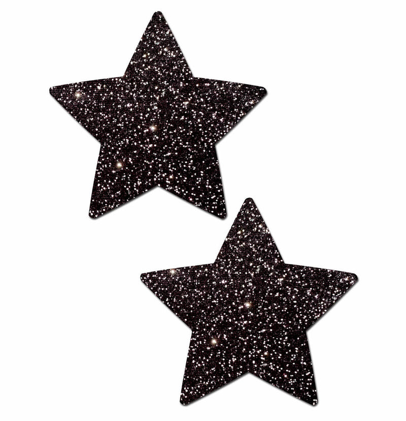 PASTEASE SPARKLE BLACK STARS-0