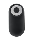 Playboy Pleasure Plug & Play Vibrating Butt Plug Navy remote control with sleek design.