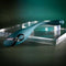 Playboy Pin Point Perfection Bendable Precision Vibrator on display with sleek teal design and flexible shaft.