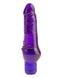 Juicy Jewels Orchid Ecstasy Purple Realistic Vibrating Dildo with clitoral stimulating nubs, thick veins, and multi-speed settings